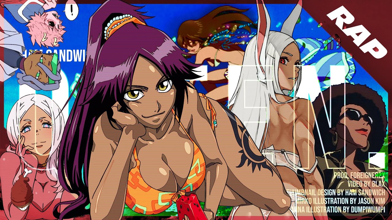 BLACK ANIME GIRLS RAP | 