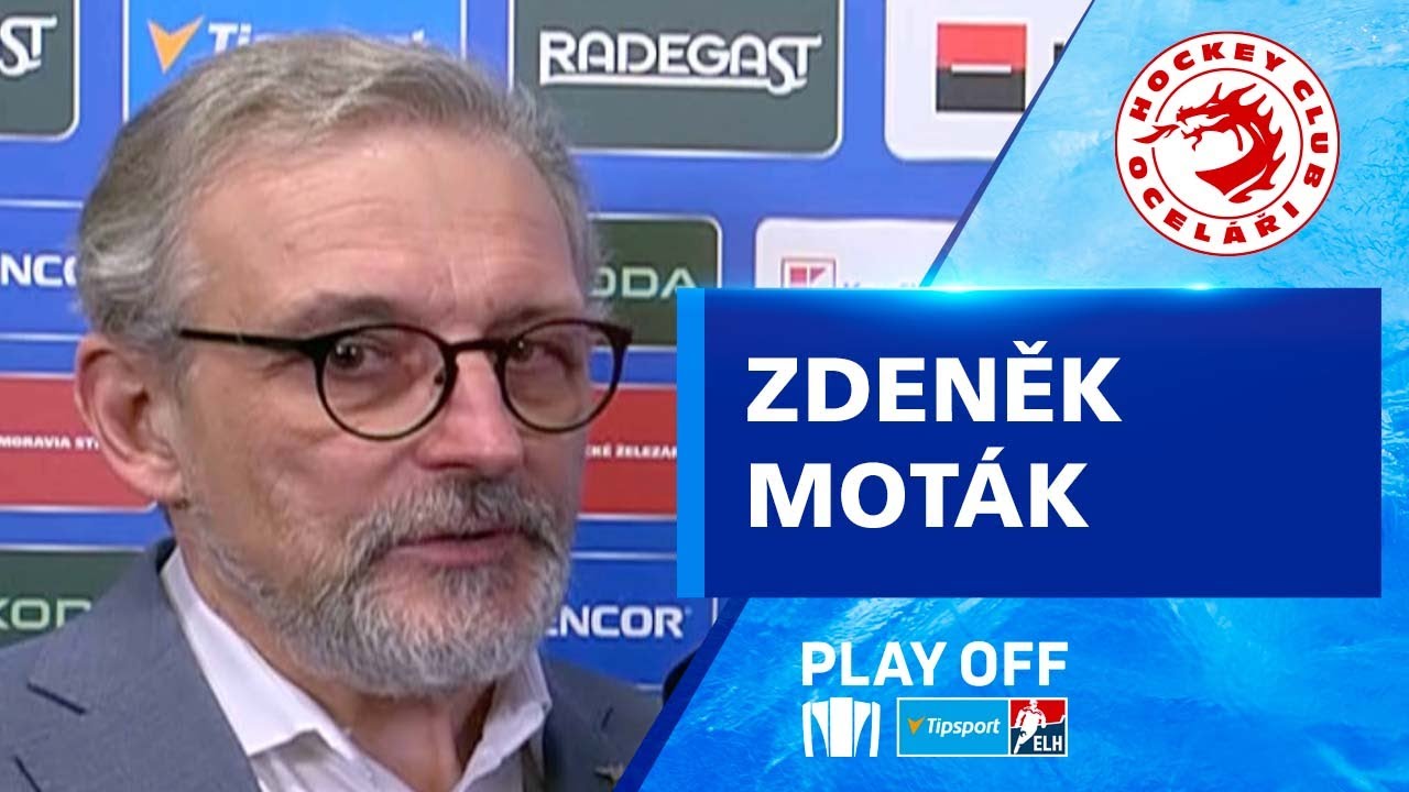 Třinec postupuje do semifinále! Trenér Moták uvedl, že si to zaslouží celé mužstvo