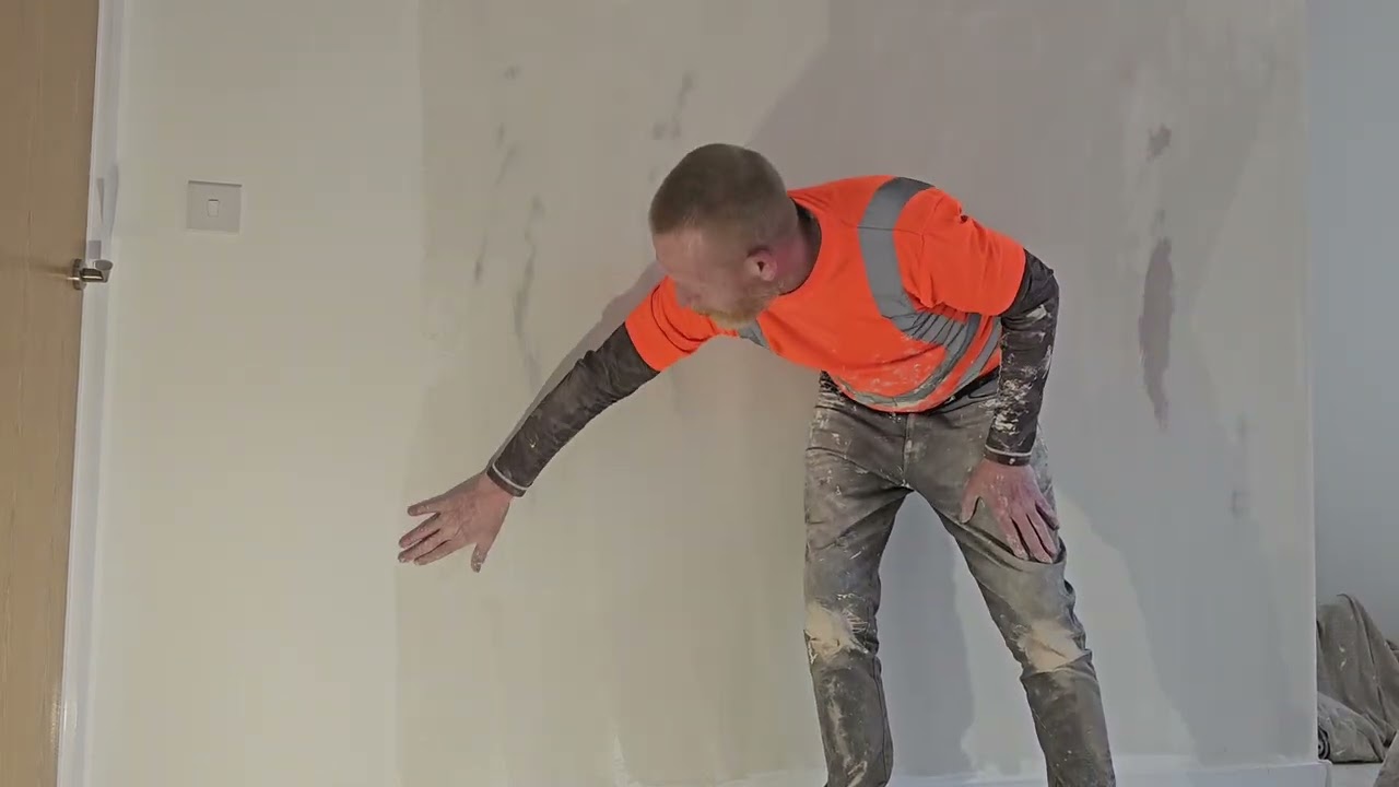 over skimming a wall using @MyToupret joint and skim