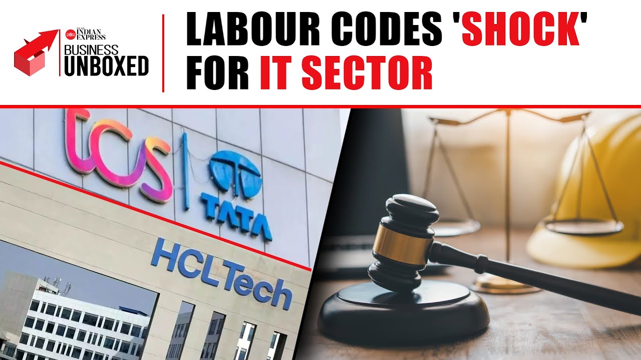 Трудовые кодексы потрясли ИТ-сектор | Почему прибыль TCS и HCLTech пострадала | Объяснение