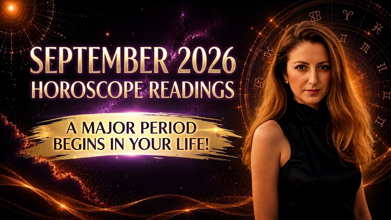 SEPTEMBER 2026 HOROSCOPE READINGS: A Major Period Begins in Your Life!