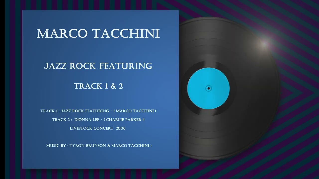 Marco Tacchini - Six Strings extreme  bass solo + Donna Lee By (Charlie Parker) Live