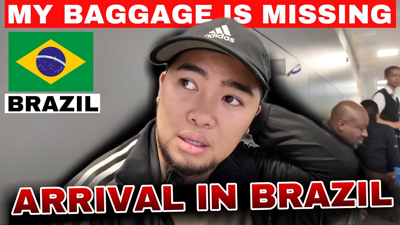 LOST BAGGAGE IN BRAZIL 🇧🇷  ARRIVAL IN SAO PAULO!