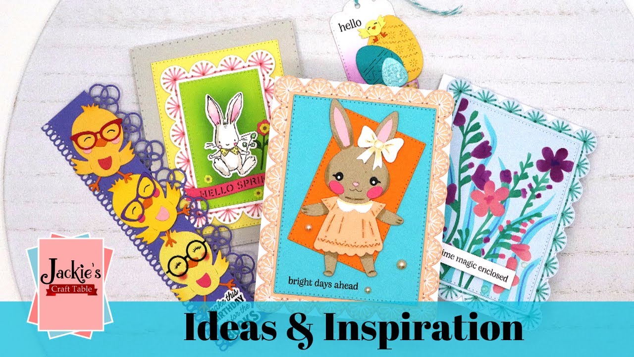 Spring Cards & Projects using Spellbinders February Clubs