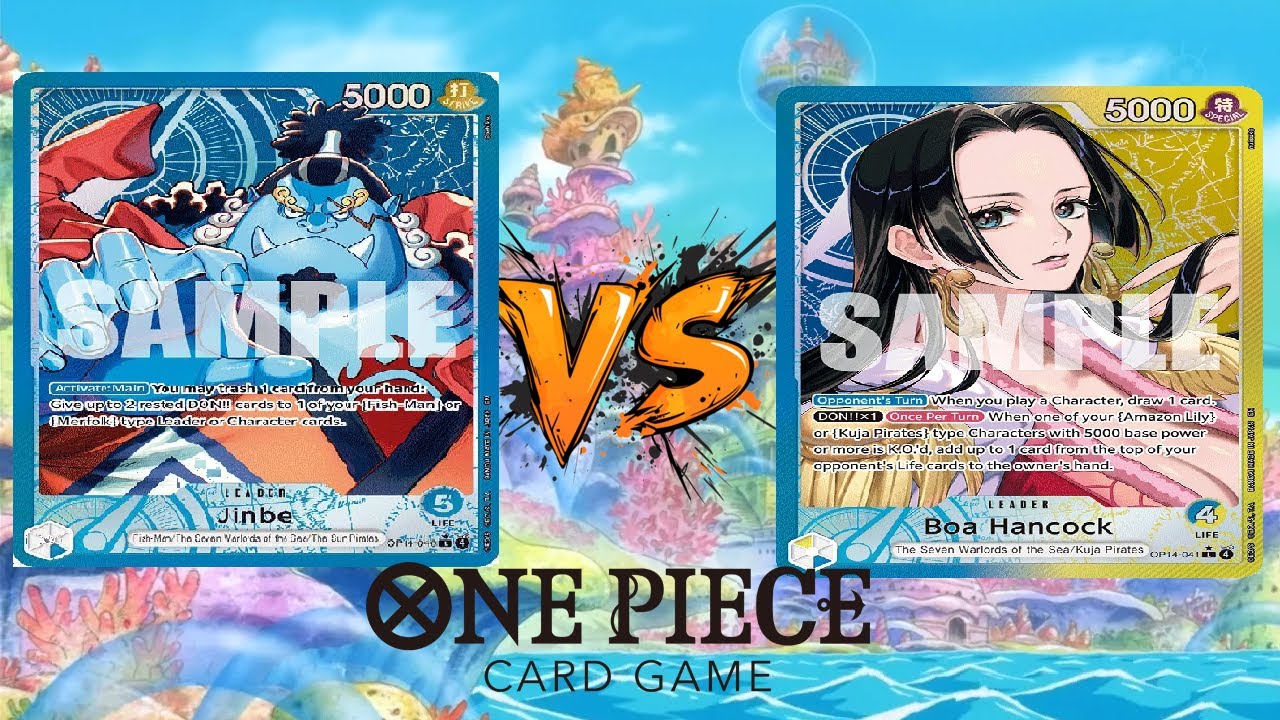 OP14 LOCALS GAMEPLAY ROUND 4 - BLUE JINBE VS UY BOA HANCOCK