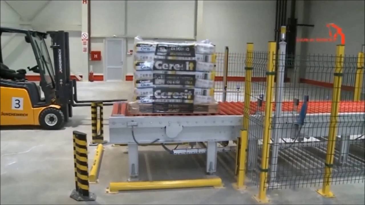 Yüksek Hızlı Paletleme Streçleme Hattı