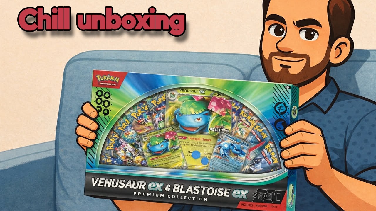 Chill Unboxing: Venusaur EX & Blastoise EX Box