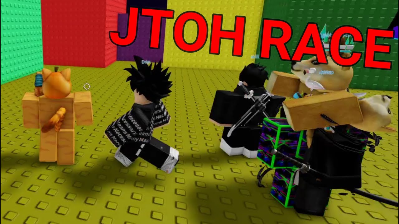 ГОНКА JToH В ROBLOX!