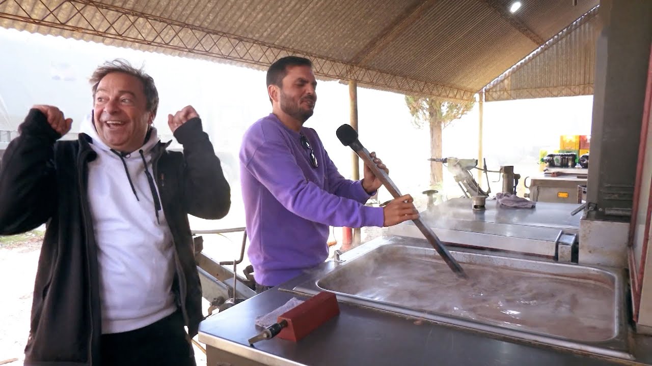 Un chocolatito caliente en Nueva Helvecia