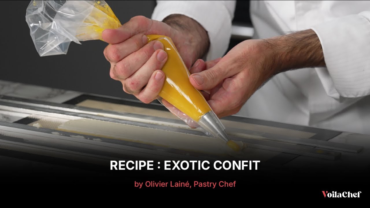 Exotic Fruit Confit Recipe by Olivier Lain&eacute;, Pastry Chef | A Signature Chef Recipe