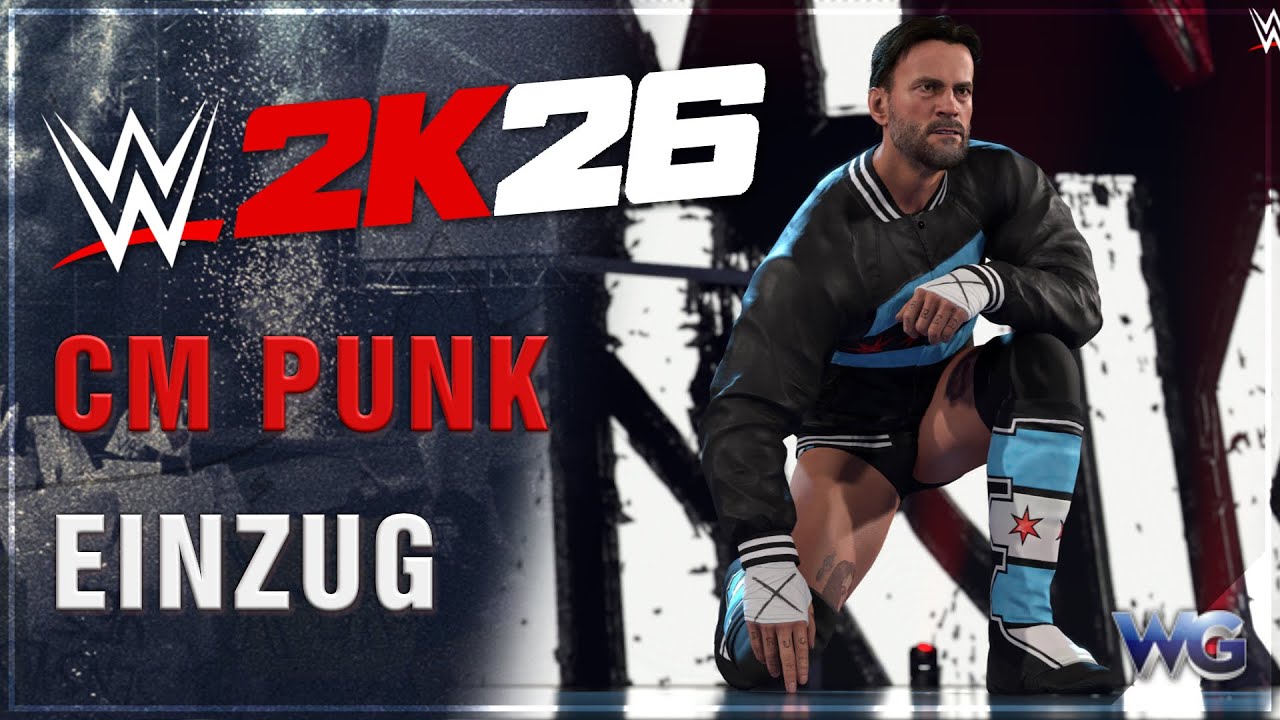 WWE 2K26 - CM Punk Einzug