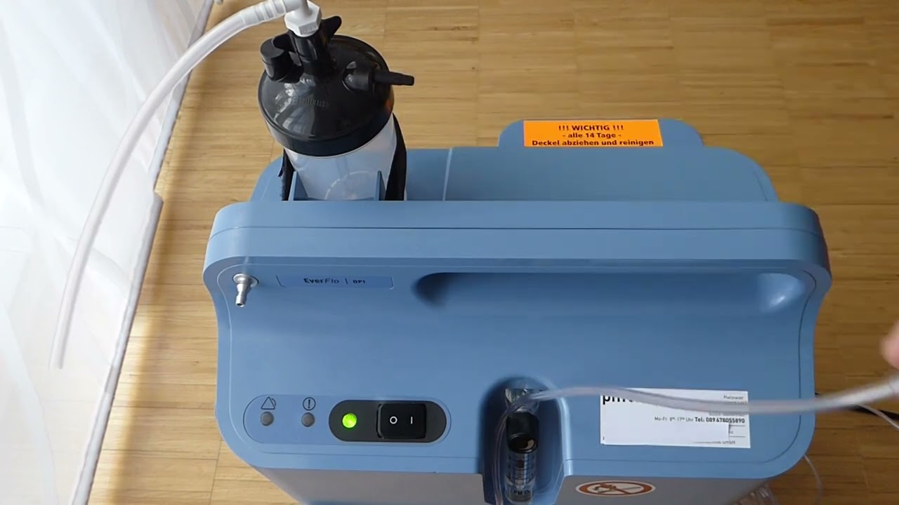 Respironics Everflo – Fehlerbehebung