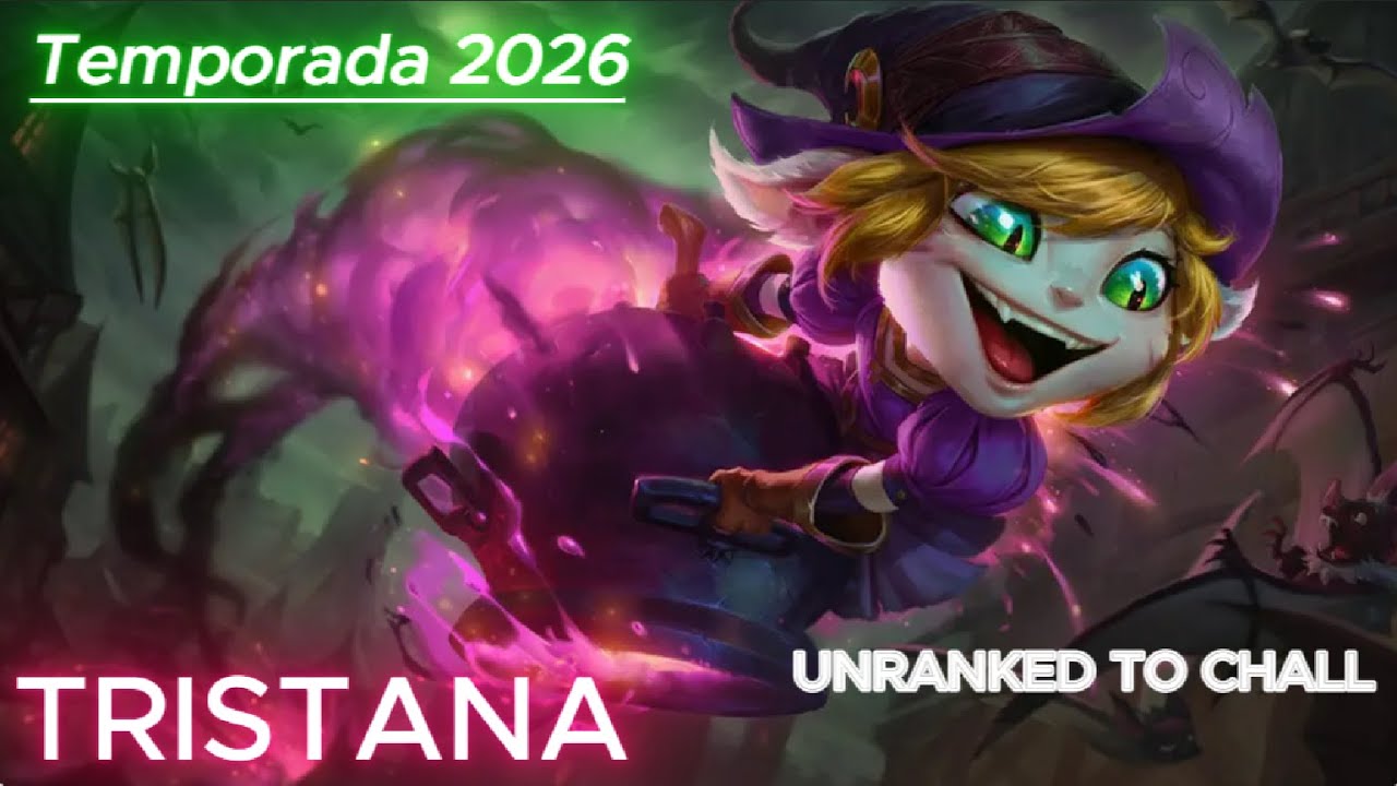 TRISTANA SIEMPRE ESTA OP l UNRANKED TO CHALLENGER 8W 0L