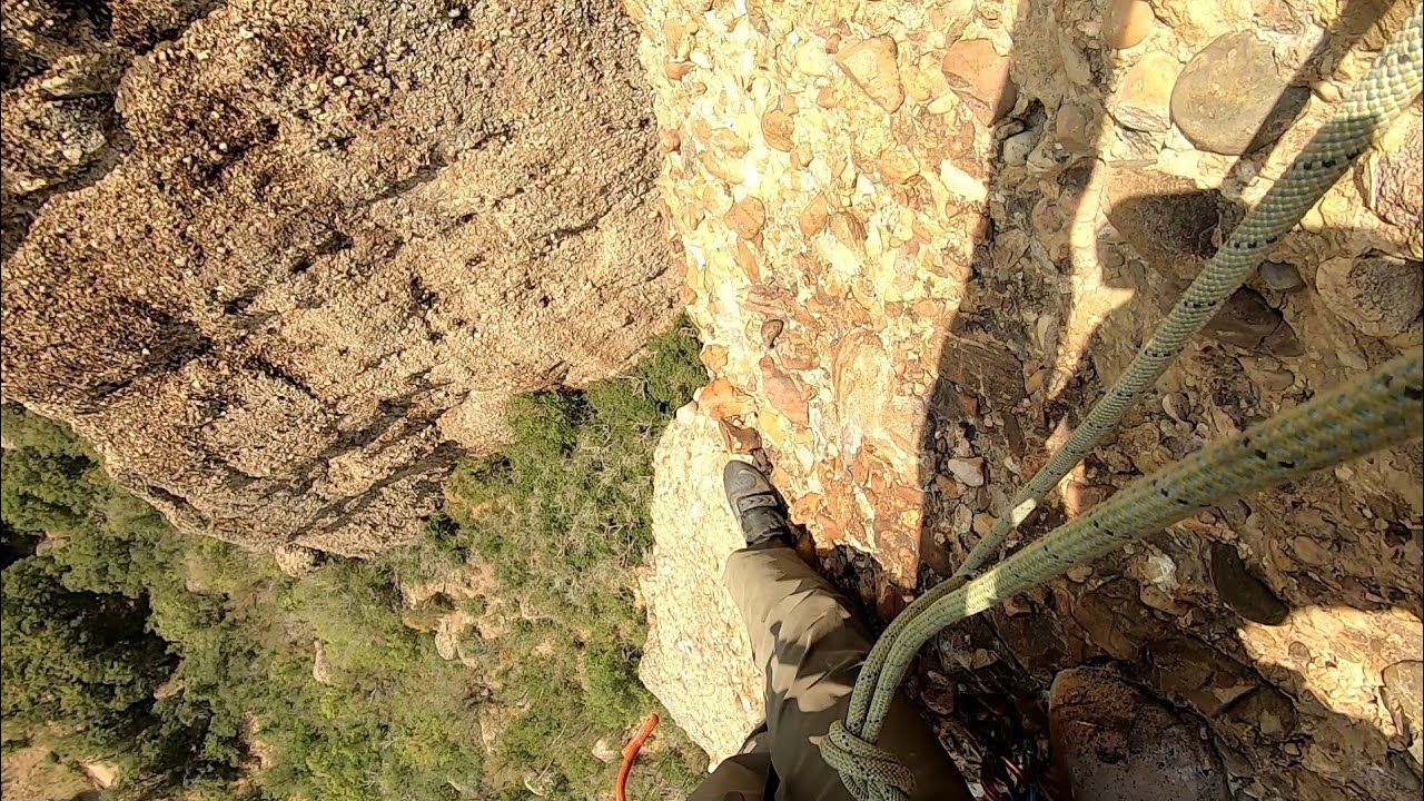 Climbing - Tachycardia (3p, 5.7) - Maple Canyon, UT - July 2021