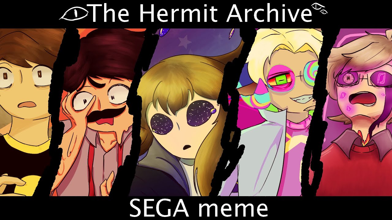 The Hermit Archives - Sega meme