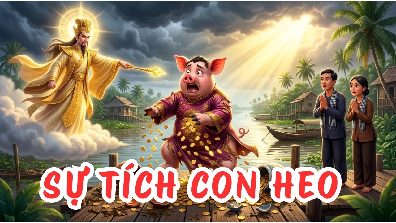 SỰ TÍCH CON HEO | Truyện Cổ Tích Dân Gian Dạy Bài Học Làm Người