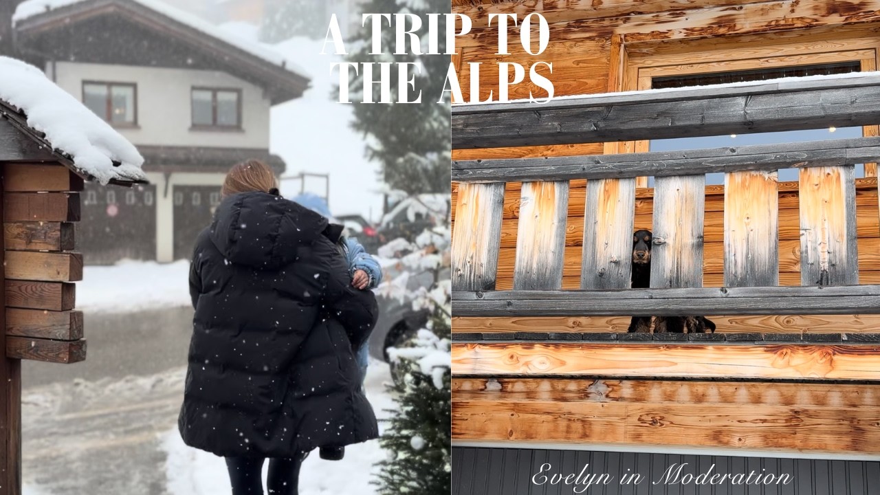 A cosy trip to The Alps with our toddler 🏔️