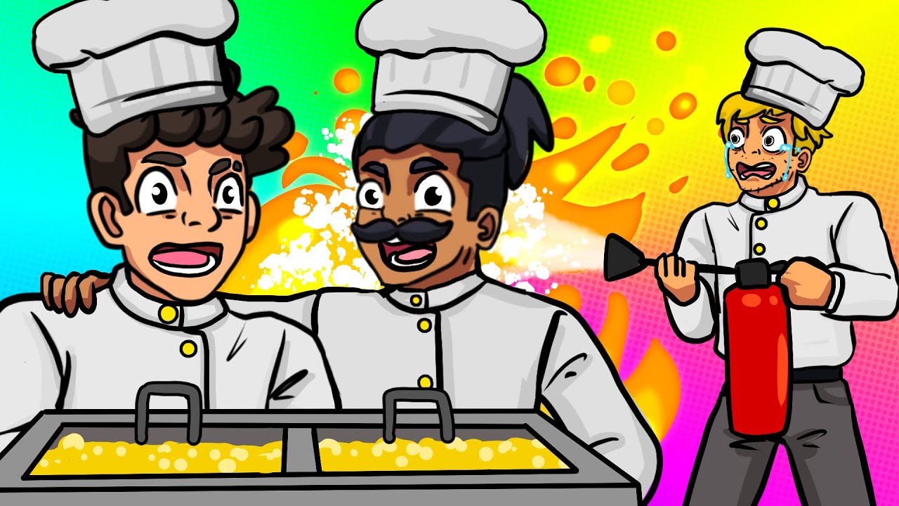 GRALIŚMY Z IVANEM 24H I STAŁO SIĘ TO :) | FAST FOOD SIMULATOR
