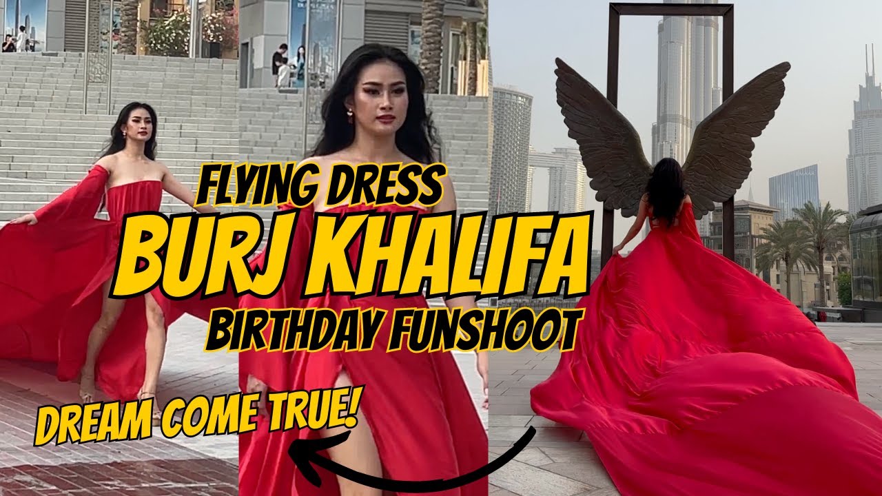 BURJ KHALIFA PHOTOSHOOT | Rechel in Dubai