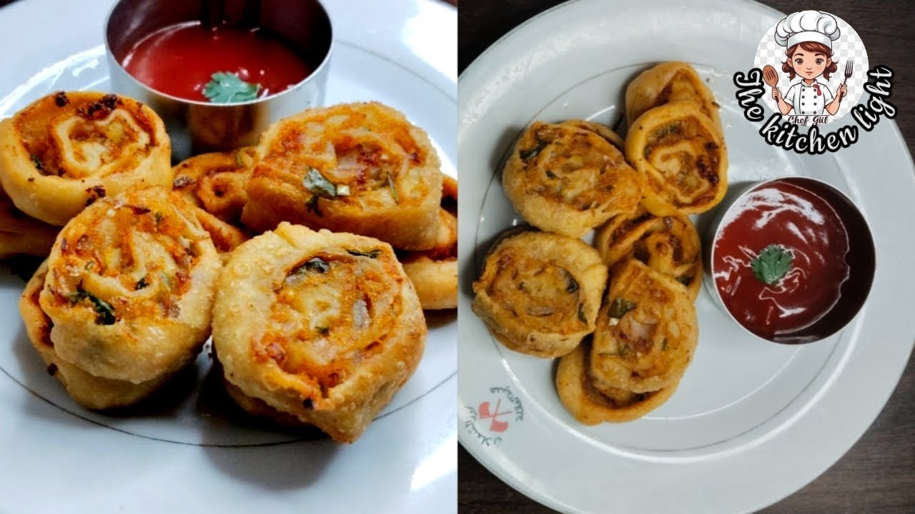 Potato Roll Samosa recipe | How to make Potato Roll Samosa recipe in Tamil | Tasty snacks recipe.