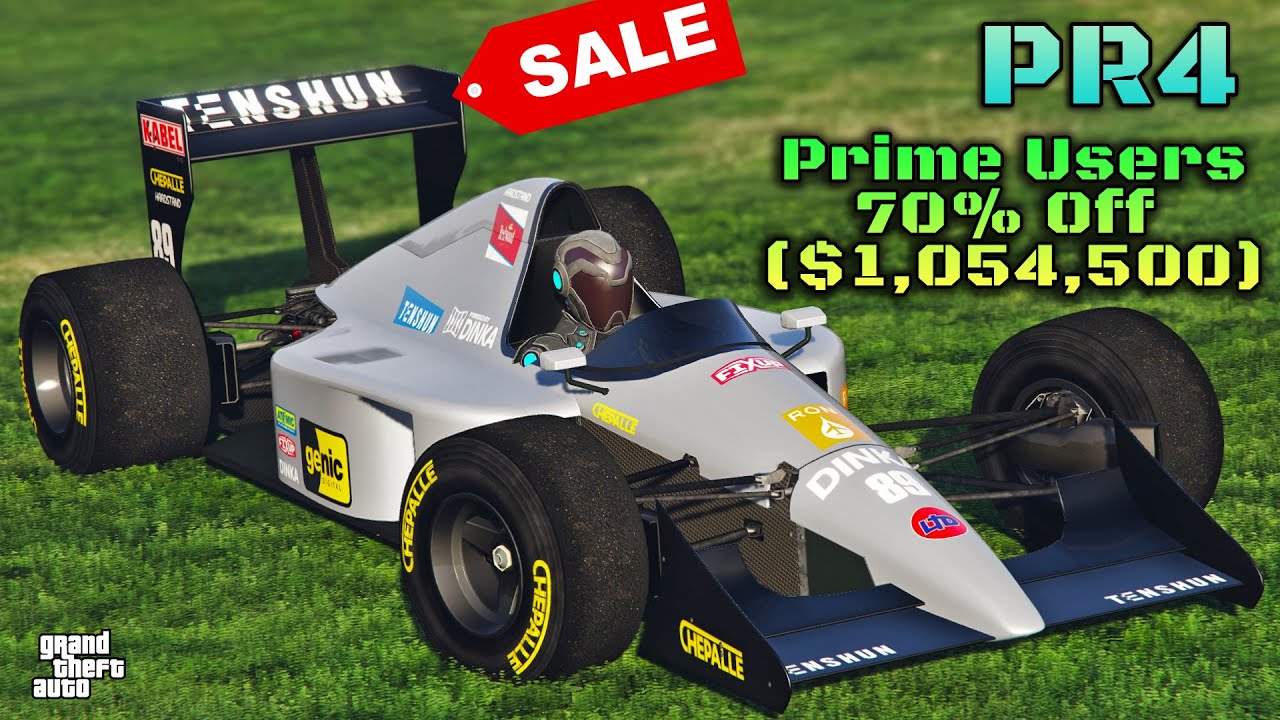 Progen PR4 70% Off for Prime Users | Review & Best Customization | GTA Online | McLaren MP4/5 | SALE