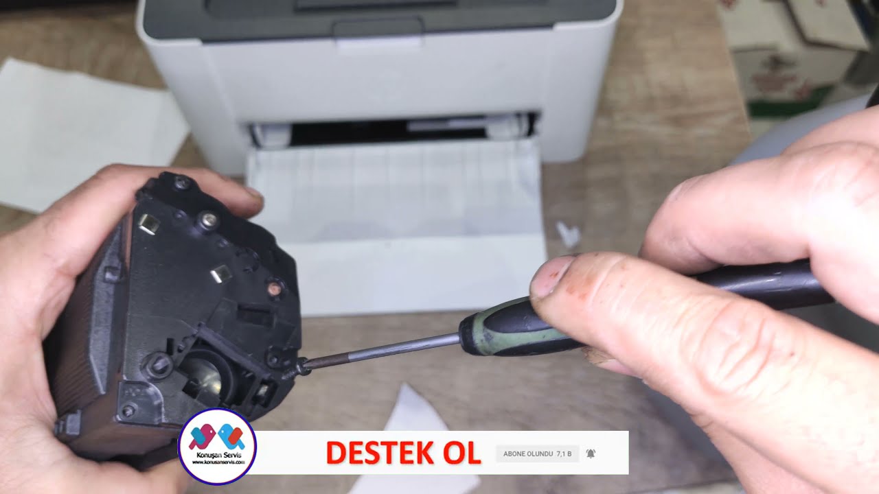 HP 106a toner dolumu -107 + 135 + 137  