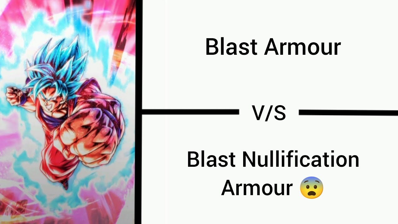 Unique mechanism - Blast Nullification Armour! [DB Legends] 🔥