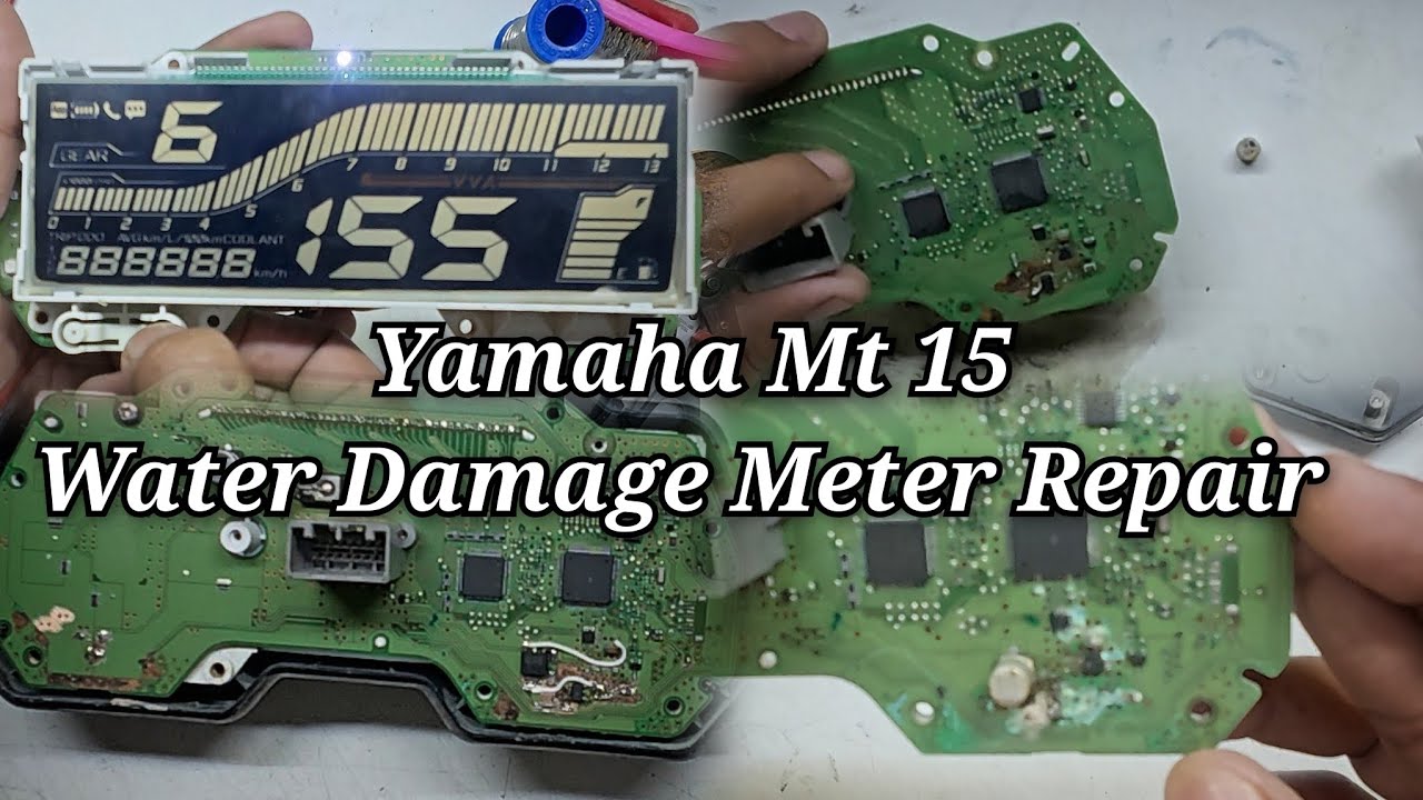 Yamaha MT 15 Water Damage Meter Repair