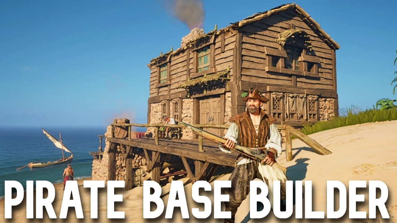 This Open-World Pirate Base Building Game.... IS BACK....For now....