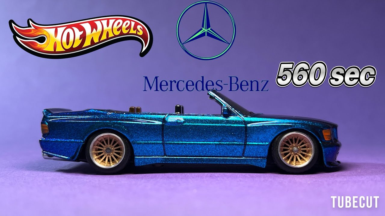 Mercedes Benz AMG 560sec Simple Hotwheels Custom