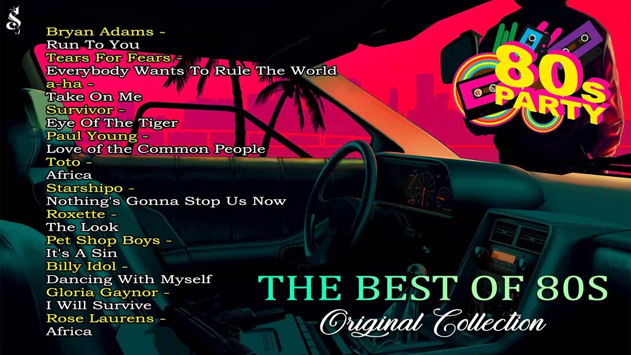 PlayList 80's Music Hits  The 80's Night   80's Nights 'Best Pop Hits