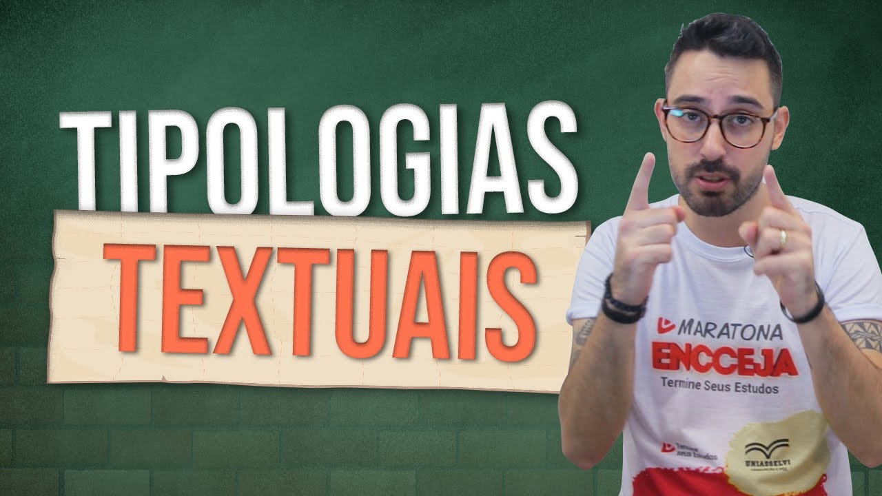 Respondendo QUESTÃO de TIPOLOGIAS TEXTUAIS para o ENCCEJA 2020