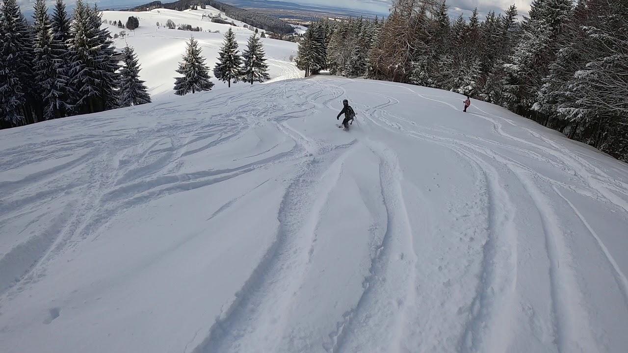 Freiburg Tiefschnee Snowboard