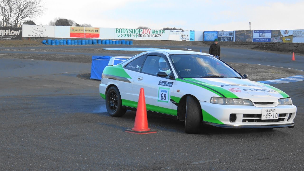 【4K】桶川スポーツランド ジムカーナ2018 第1戦 全開走行動画④