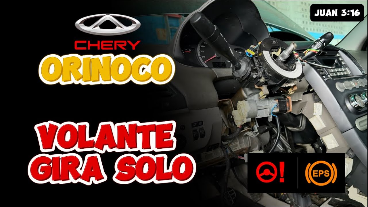 CHERY ORINOCO SE GIRA EL VOLANTE SOLO 🥲 | SOLUCIONADO✅