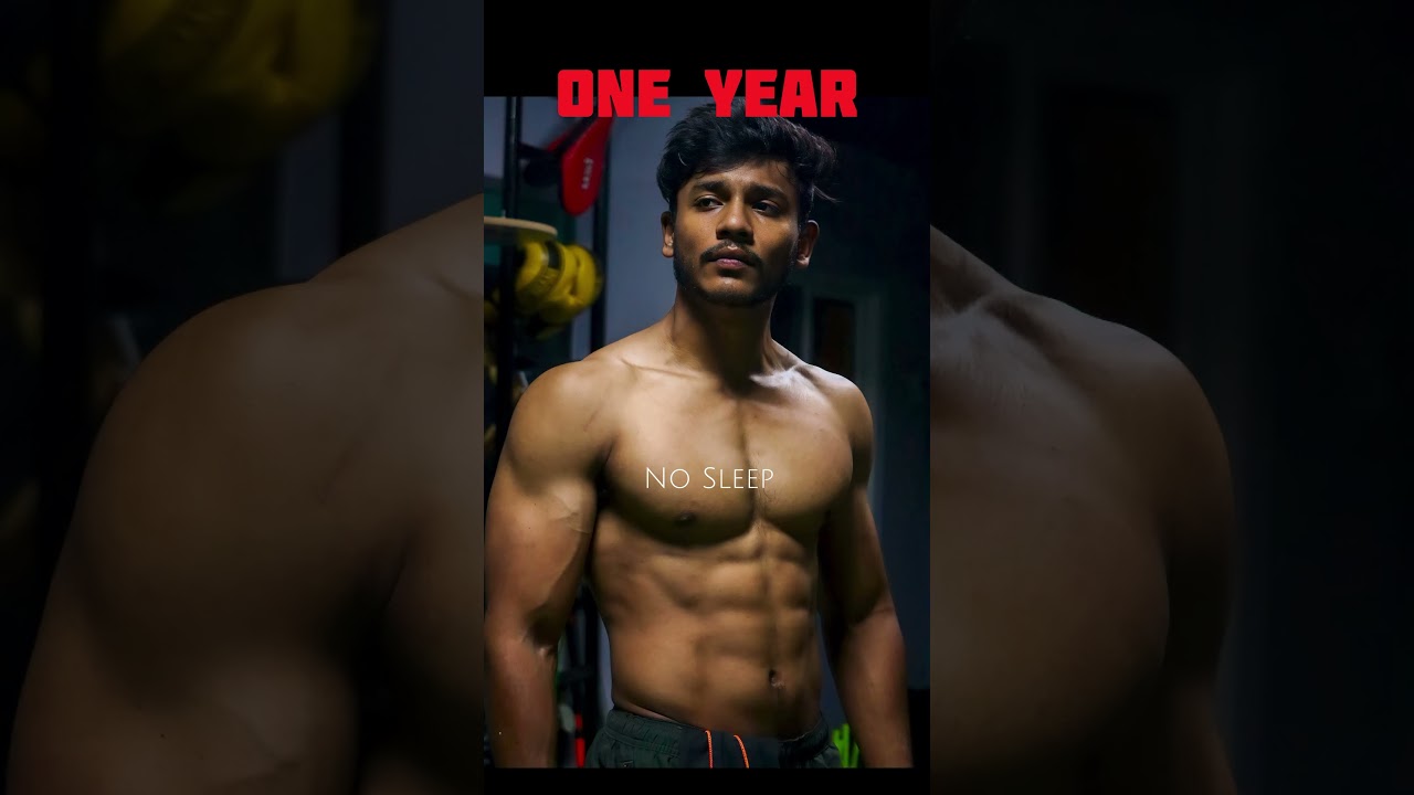 No Gym, Diet , Sleep for ONE YEAR 