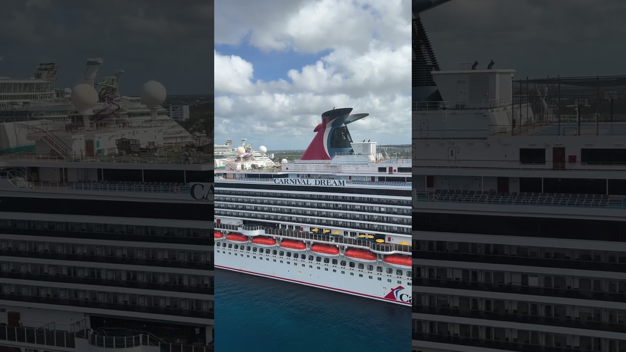 Carnival Dream, a magnificent cruise ship! #carnival #cruise #dream