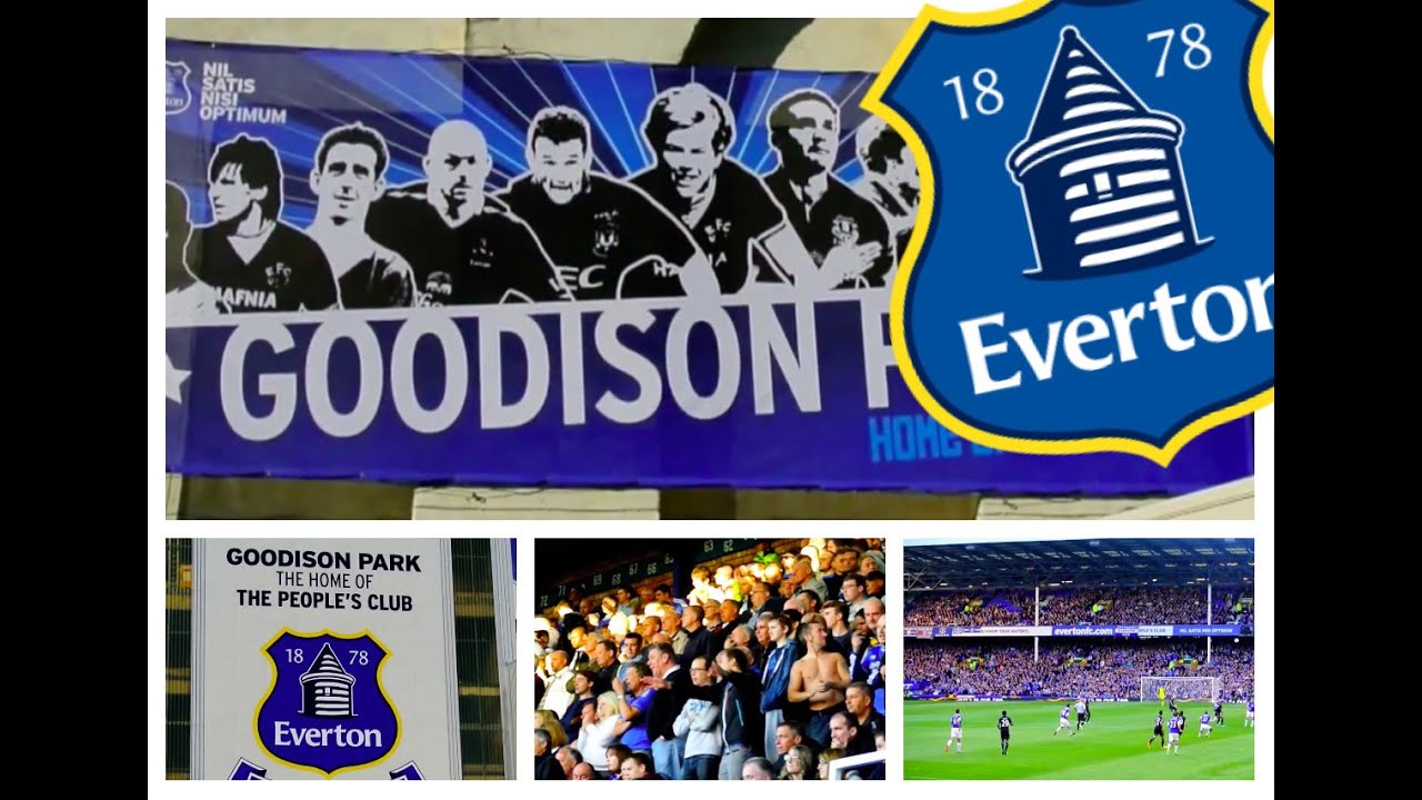 Everton fans at Goodison Park