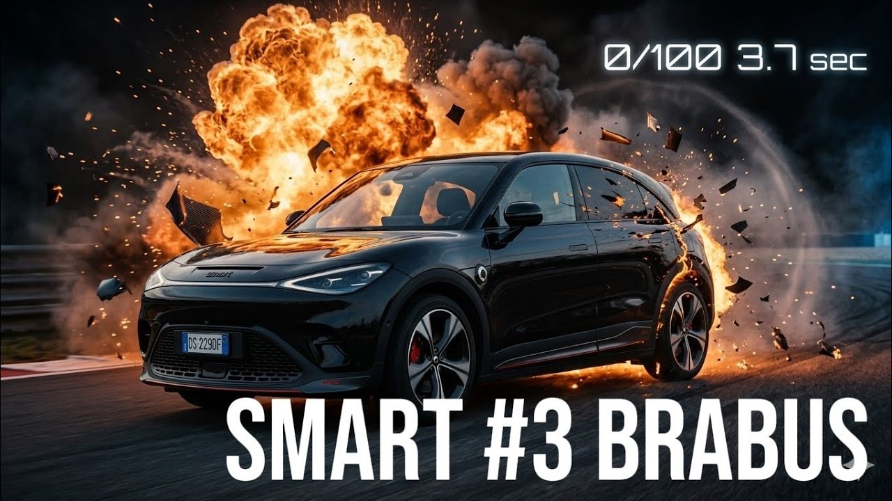 Smart #3 Brabus: Il Futuro della Mobilità Compatta, con Lusso Estremo e Prestazioni da Super Car.