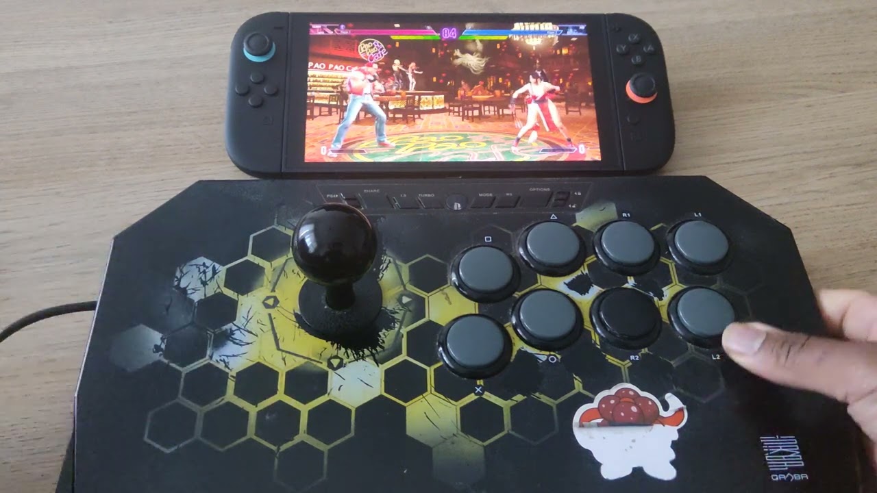 Connect arcade stick to Nintendo Switch 2