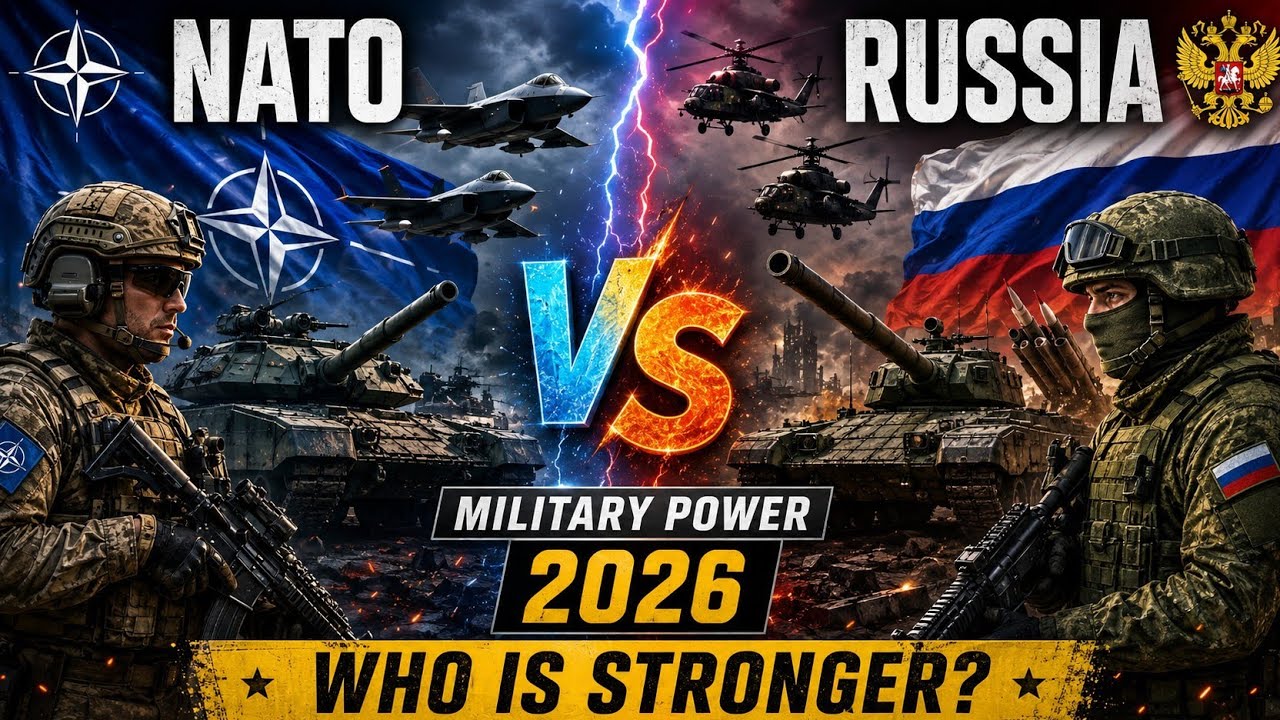 Russia vs NATO (Without USA) Military Power 2026 &ndash; The Ultimate Military Comparison!