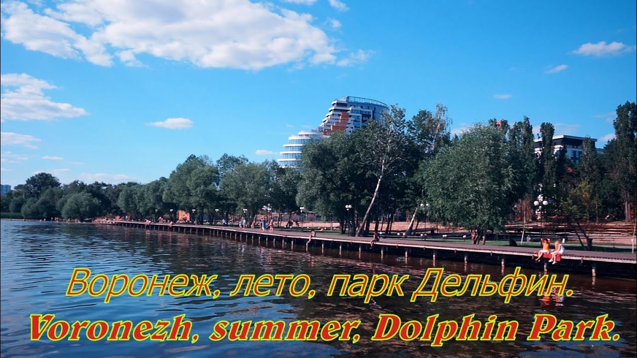 Воронеж, лето, парк Дельфин  Voronezh, summer, Dolphin Park.