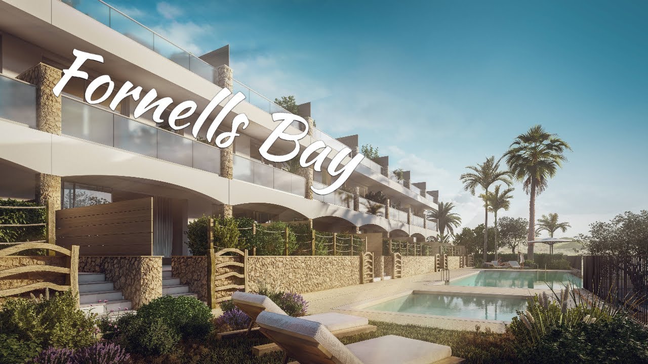 ¡Obras iniciadas! Exclusiva promoción residencial en la bahía de Fornells [MENORCA]