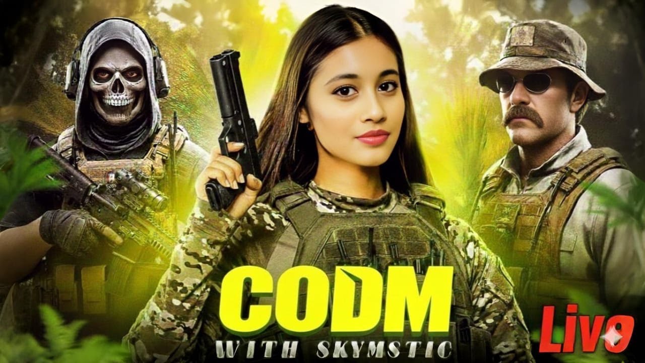 Call Of Duty MOBILE LIVE  | PLAY WITH SKYMYSTIC 😊 #codm #codmobile  #live
