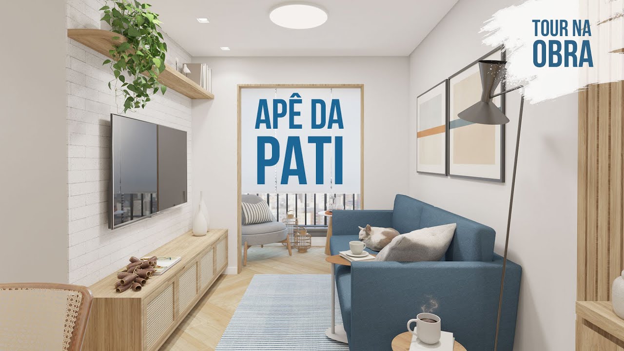 TOUR COMPLETO DE OBRA | Apartamento de 53m² Reforma com Soluções Econômicas