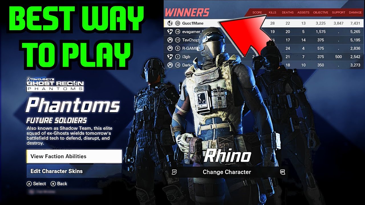 BEST WAY to PLAY as the PHANTOMS in XDEFIANT!
