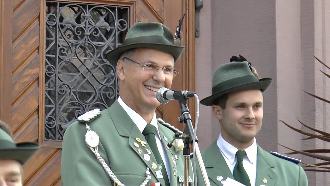 Schützenfest in Höxter 2016 -  Festrede von Kommandeur Thomas Schöning