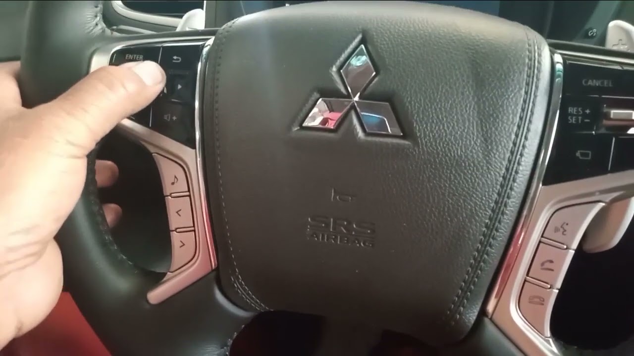 Mitsubishi Montero (how to set service reminder) tech . info
