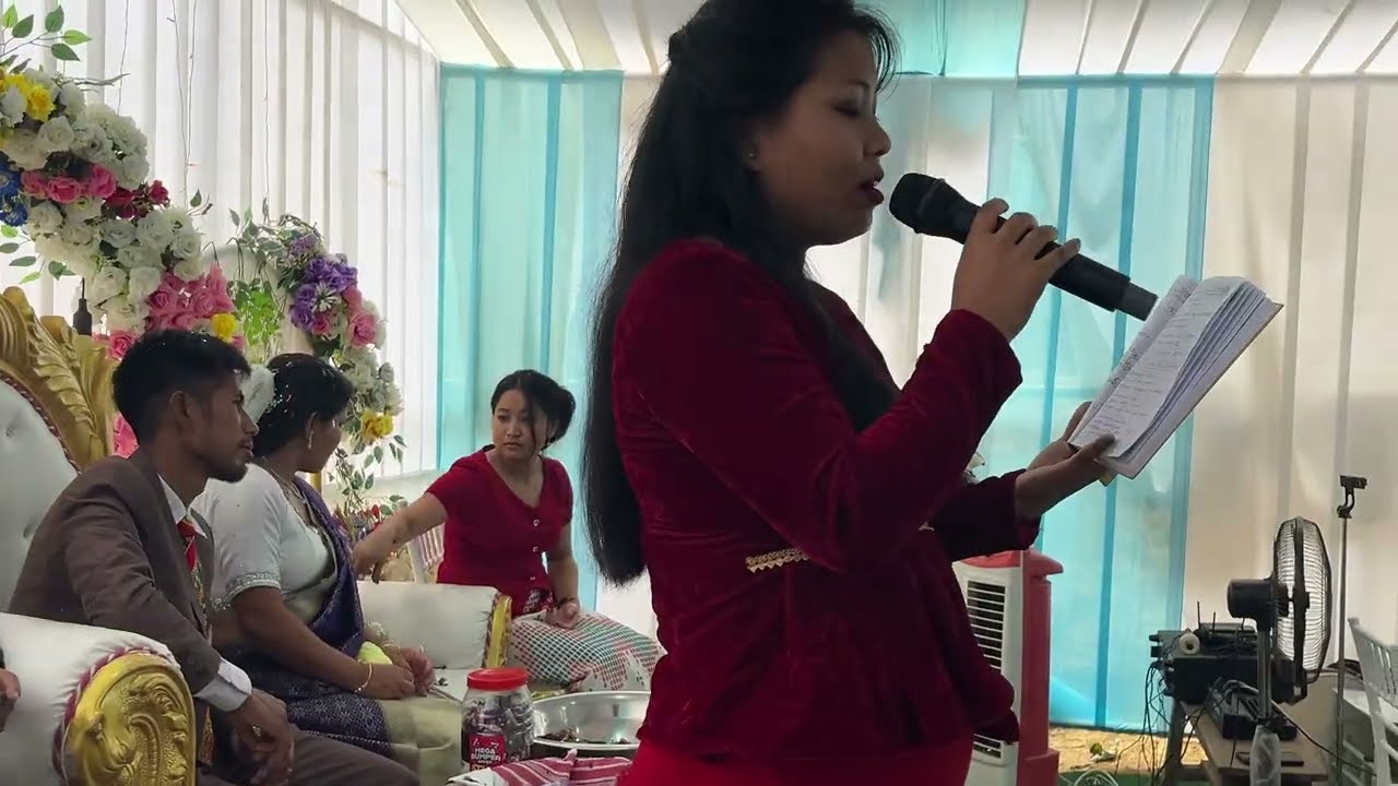 Mrs Sharmila - Kokborok Gospel song - Mepiya Weds Shefalika