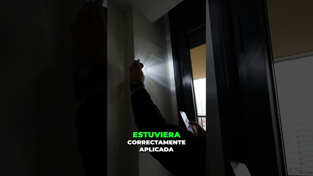 La viviendas de obra nueva tambi&eacute;n se revisan 🏠 #obranueva #homeinspection #vivienda #shorts